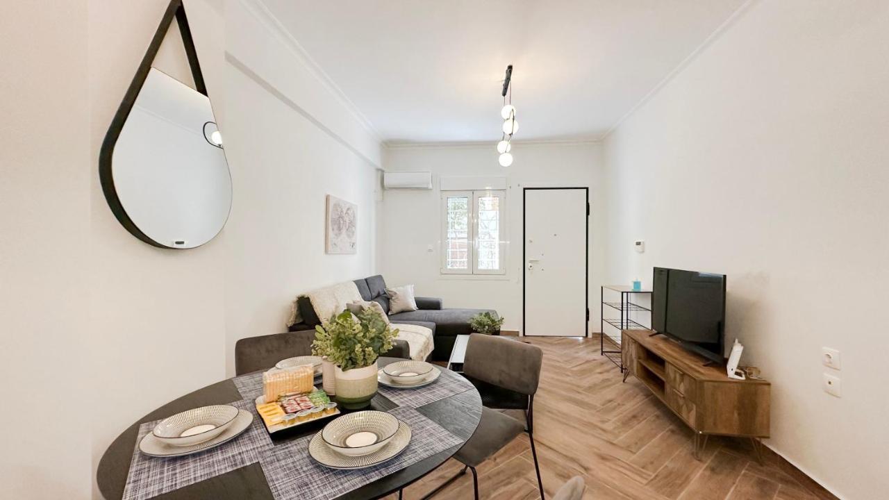Valtetsiou Central 50Sqm Apt In Athens Apartment Bagian luar foto