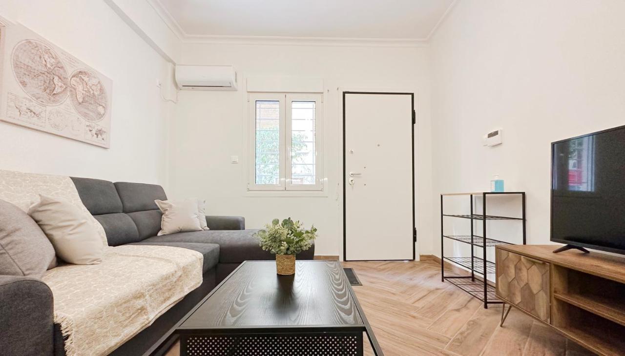 Valtetsiou Central 50Sqm Apt In Athens Apartment Bagian luar foto